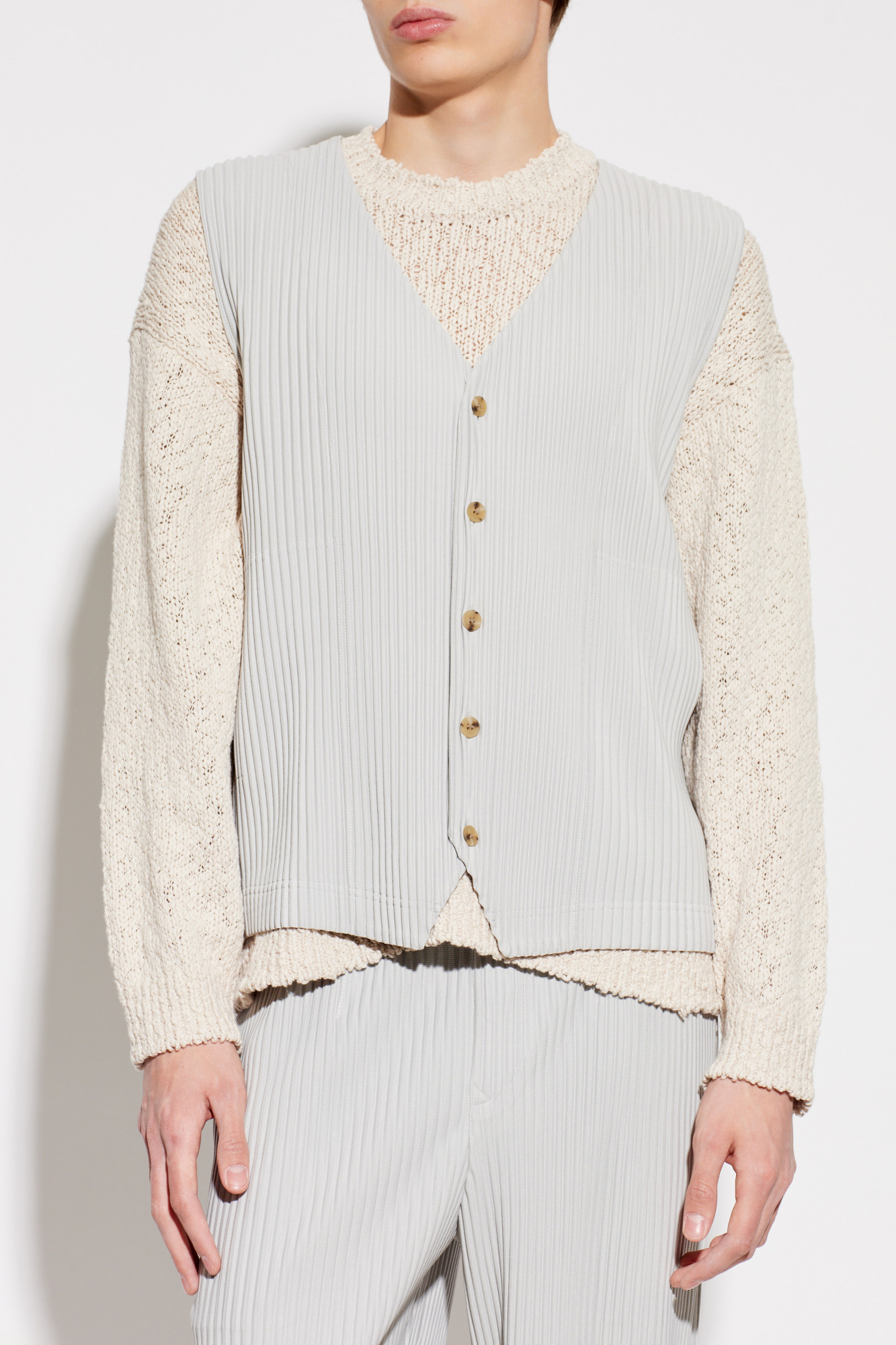 Homme Plissé Issey Miyake Pleated vest | Men's | Vitkac